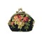 Wrapables Canvas and Embroidered Floral Coin Purse Clutch Wallet (Set of 2)